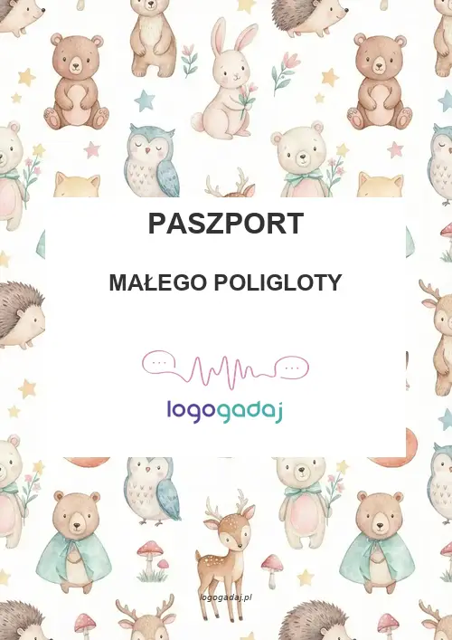 Okładka Paszportu Małego Poligloty